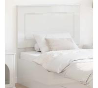 vidaXL Headboard Gloss White 100 cm Engineered Wood
