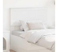 Headboard Gloss White 90 cm Engineered wood