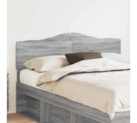 Headboard Grey Sonoma 143x90cm Engineered Wood Modern Minimalist Rectangular Eco