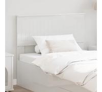 Headboard Gloss White 90 cm Engineered wood