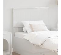 Headboard Gloss White 90 cm Engineered wood