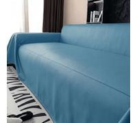 HEADBOARD L Shaped Sofa Cover,PU Leather Couch Protector,Waterproof Sofa Slipcover,Sectional Loveseat Covers,Wipeable Slipcover,Couch Protector for Dogs/Cats (blue,180X230CM)