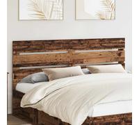 Headboard Old Wood 163x3x100cm Engineered Wood Modern Rectangular 160cm Uplifted