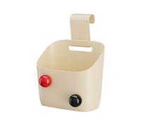 Headboard Organizer - Large Capacity Hanging Storage Basket Bedroom Storage Basket | Multipurpose ABS Organizer with Hook, Cosmetic Station for Snacks,