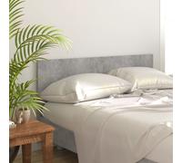 Headboard Panel Concrete Grey 160 x 80 cm Engineered Wood Modern Slim 1.5 cm