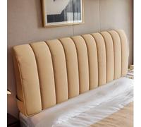 HEADBOARD Soft Stretchable Cover Protector for King Queen Size Beds - Dustproof Bed Cover Slipcover with All-Inclusive Design for Modern Bedroom Decoration,A,180cm