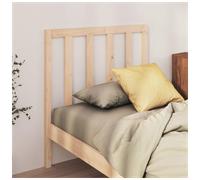 Bed Headboard 95x4x100 cm Solid Wood Pine
