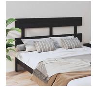 (black, 164 x 3 x 81 cm) vidaXL Solid Wood Pine Bed Headboard Wooden Bed Header Multi Colours/Sizes