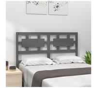 (grey, 205.5 x 4 x 100 cm) vidaXL Solid Wood Pine Bed Headboard Wooden Bed Header Multi Colours/Sizes