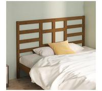 Bed Headboard Home Bedroom Decorative Bed Header Panel Solid Wood Pine vidaXL [EEK: A]