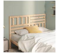 (brown, 146 x 4 x 100 cm) vidaXL Bed Headboard Bedroom Bed Header Decorative Headboard Solid Wood Pine