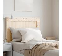 (plain design, 90 x 104 cm) vidaXL Headboard Bedroom Accessory Bed Headboard Bed Header Solid Wood Pine