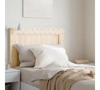Headboard Solid Pine Wood Natural 80x104 cm Rustic Untreated Panel Slim
