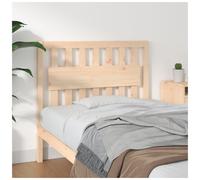 (brown, 105.5 x 4 x 100 cm) vidaXL Bed Headboard Home Bedroom Decorative Bed Header Panel Solid Wood Pine