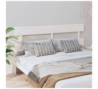 (white, 204 x 3 x 81 cm) vidaXL Solid Wood Pine Bed Headboard Wooden Bed Header Multi Colours/Sizes