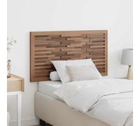 Bed Headboard Wall-mounted Natural Solid Teak Wood Decor Bedroom Wooden vidaXL