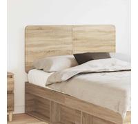 Headboard Sonoma Oak 123x3x100cm Engineered Wood Contemporary Rectangular Panel