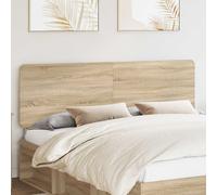 Headboard Sonoma Oak 183x3x100cm Engineered Wood Modern Rectangular PanelPlus3cm