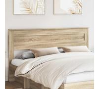Headboard Sonoma Oak 183x7x100cm Engineered Wood Minimalist Bedroom Panel Design