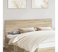 Headboard Sonoma Oak 183x7x90cm Engineered Wood Modern Rectangular EasyClean XL