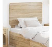 Headboard Sonoma Oak 93x3x100cm Engineered Wood Minimalist Rectangular EasyCare