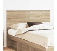 Headboard Sonoma oak engineered wood 153x7x100cm Wall-mount Adjustable MinimalXL