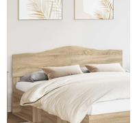 Headboard Sonoma Oak Engineered Wood 183x3x90cm Modern Minimal 180cm DurableWipe