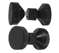 Headboard Stoppers for Narrow Gaps 2 Pack Threaded Bed Frame Anti-shake Tool Stop Headboard from Hitting Wall Easy Install Sturdy Material Furniture Stabilizer