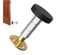 Headboard Stoppers, Wall, 1.85-2.52 inches Adjustable Wall Protector, Anti-Shake Support Tool, Threaded Noise Reduction Design, for Elderly, Kids, Dorms, Guest Rooms, College