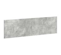Headboard Wall-Mounted 180 x 3 x 50 cm Concrete Grey Engineered Wood
