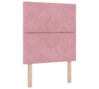Headboard Wall-mounted Geometric with Headboard Manual Velvet Upholstered vidaX