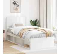 vidaXL Headboard White PB