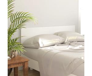 Headboard White 160x80 cm Engineered Wood Classic Bedroom Decorative Panel Style