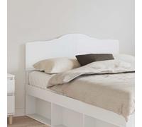 Headboard White Engineered Wood 138x3x90cm Modern Rectangular Panel 90cm Slim XL