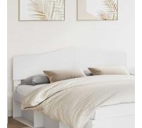 vidaXL Headboard White Engineered wood