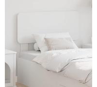 Headboard White Engineered Wood 78x3x90 cm Minimal Modern Bedroom Compact Panel