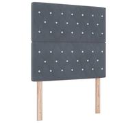 Headboard with Headboard Faux Leather Upholstered Bedroom Adjustable vidaXL