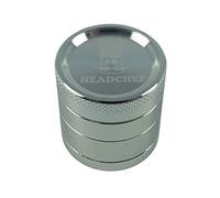 Headchef Classic Herb Grinder 4-Piece, Size 30 mm, Silver