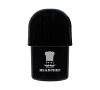 Headchef Plastic POD Herb Storage & Grinder Combi, Black