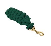 Shires Headcollar Lead Rope With Trigger Clip Bottle Green - Bottle Green