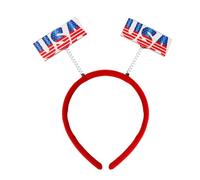 Headdress Independence Day Headwear For Patriotic Flags For Stall Market 4th July Headband Headwear Patriotic Hair Accessories Girls