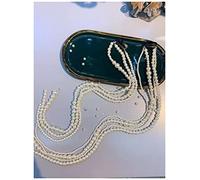 Headdress Pearl Hair Accessories bridal hairband Handmade Hollowed Tassel Forehead Headpiece Head Chain Women Luxury Head Cap Hat Headband Head Chain(Style 2)