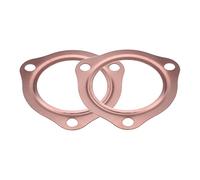 Header Collector Gaskets for Sbc Bbc 302 350 454 Direct Replaces Car 2.5In, Yellow, 2.5 In