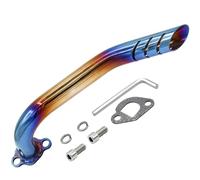 Header Exhaust Pipe Kit for Coleman CT200u CT200u-ex BT200X KT196 196cc 6.5hp, for Non-Hemi Predator 212cc Baja Warrior MB200 GX160 GX200 Engine Axis M200 Mini Bike & Go Kart Performance Parts