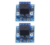 Headerbs 12V Battery Protection Module PCB Undervoltage Protection Switch 20A Knob Adjustable 2PCS Voltage Cut Off Board for Electrical Equipment Battery Systems