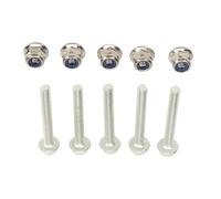 Headerbs 5 Set Auger Shear and Lock Nut Kit Lock Nut Holds the 19m7834 for Deere