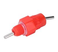 Headerbs 50pcs 304 Stainless Steel Chicken Water Drinker Nipple, High Sensitivity Drinking System, Suitable for Chicken, Duck, Goose, Bird, Livestock, Easy Installation with 360°Rotation