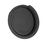 Headerbs 86mm Guitar Soundhole Cover Guitar Soundhole Feedback Buffer Cover Portable Musical Instruments Accessory (Black)