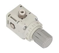 Headerbs ABS Pressure Regulator, Compact and Portable with Easy Adjustment, Shock Resistant for High Accuracy Control, Pneumatic Vacuum Pressure Regulator Reducing Valve