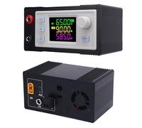 Headerbs Adjustable Voltage Regulator, DC Input 12-72V, Output 0-65V 9A with LCD Display for Laboratory Equipment and Solar Applications